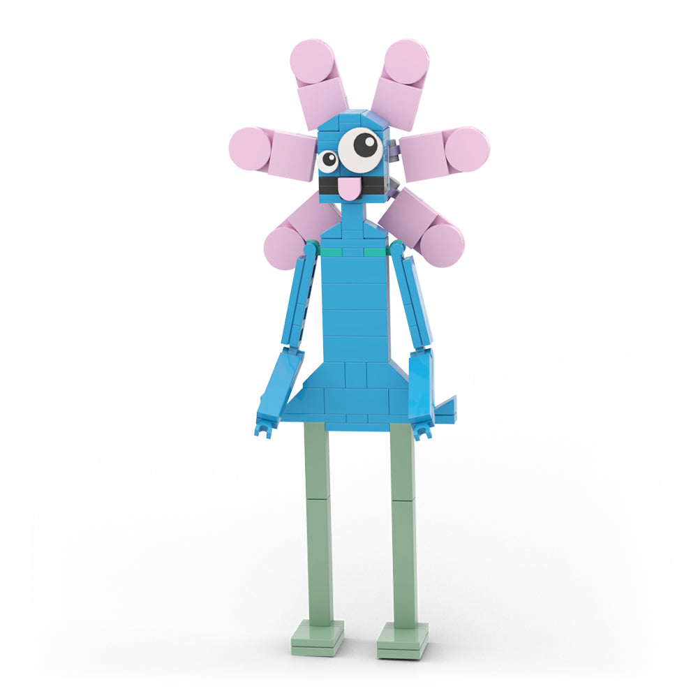 Garten of Banban 3 Mommy Flowey building blocks kit with compatible bricks