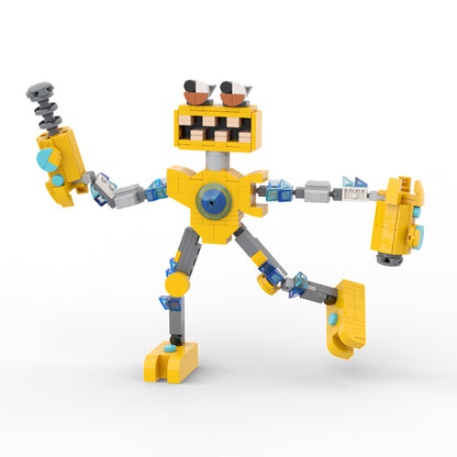 MOC My Singing Monsters Wubbox building blocks kit compatible bricks