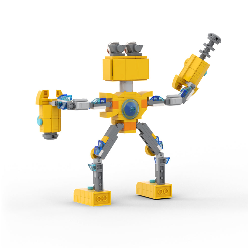 MOC My Singing Monsters Wubbox building blocks kit compatible bricks