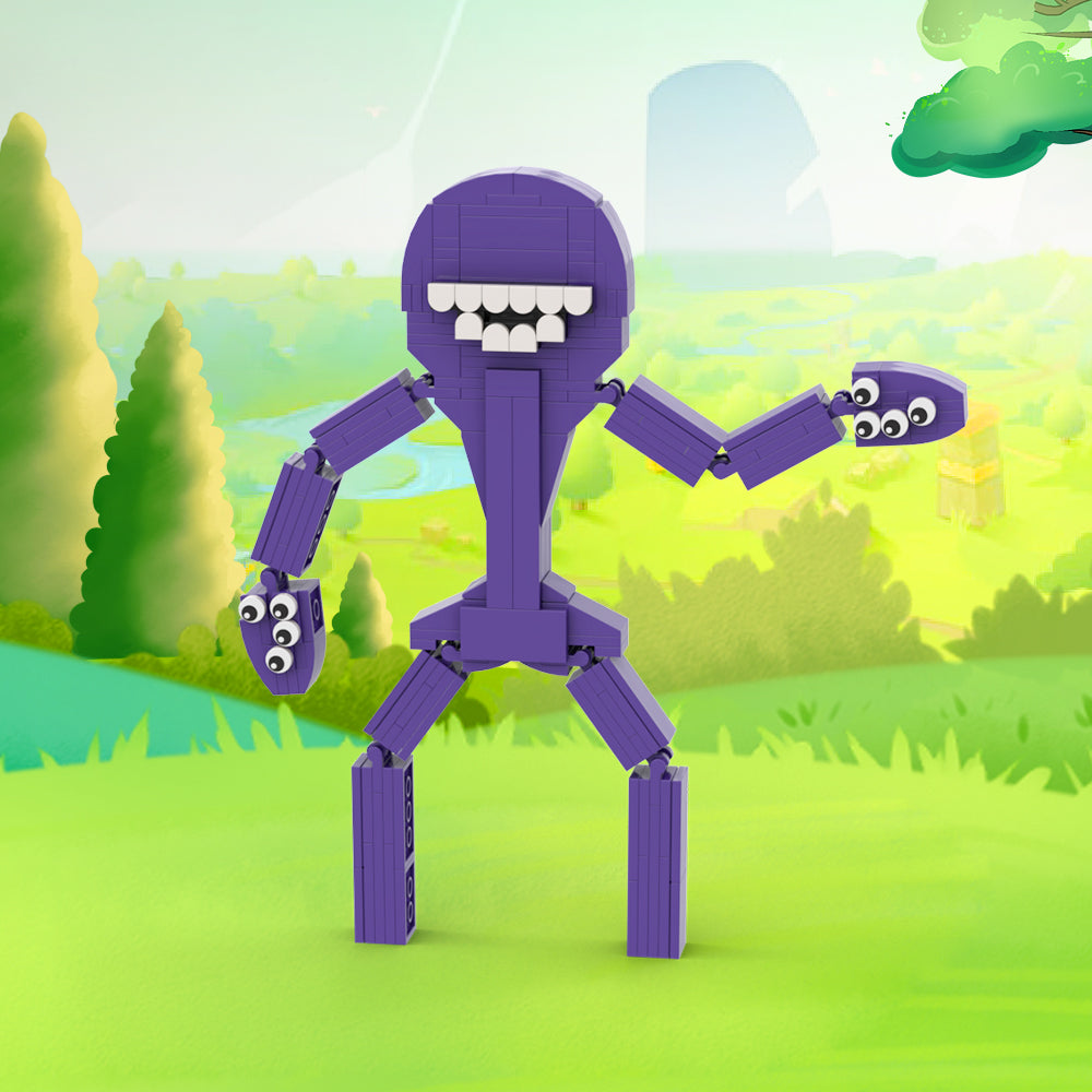 MOC Garten of Banban 3 Long Joe building blocks kit with compatible bricks