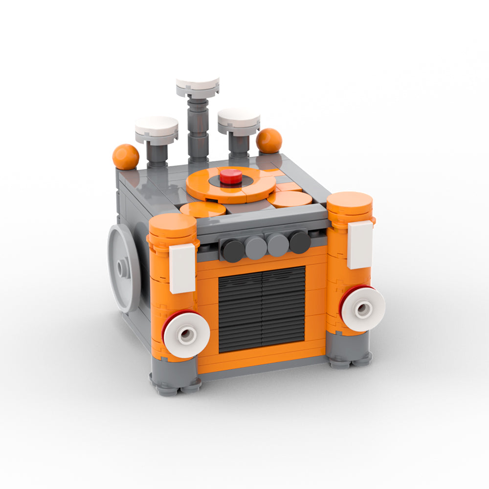 MOC My Singing Monsters Wubbox House building blocks kit with compatible bricks