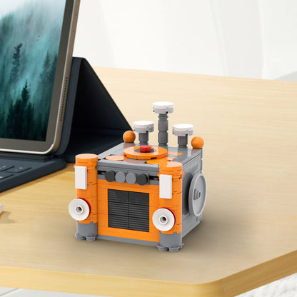 MOC My Singing Monsters Wubbox House building blocks kit with compatible bricks