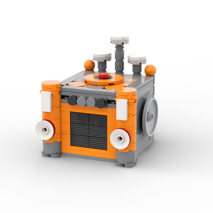 MOC My Singing Monsters Wubbox House building blocks kit with compatible bricks