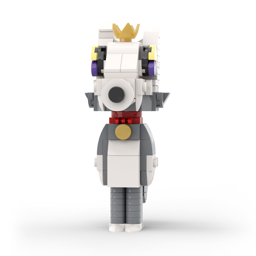 MOC The Owl House King Clawthorne building blocks kit with compatible bricks