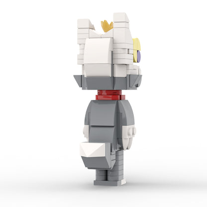 MOC The Owl House King Clawthorne building blocks kit with compatible bricks