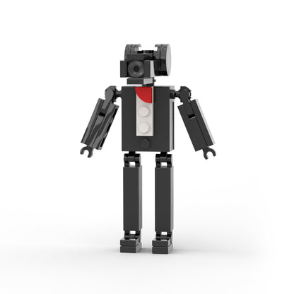 MOC Skibidi toilet woffer man camera man building blocks kit with compatible bricks