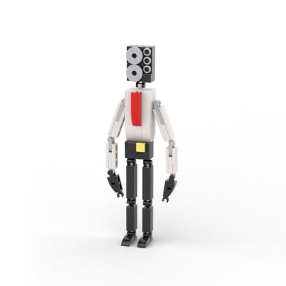 MOC Skibidi toilet woffer man camera man building blocks kit with compatible bricks