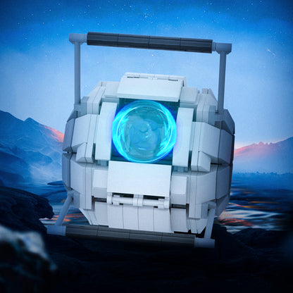 MOC Portal Wheatley building blocks kit with compatible bricks