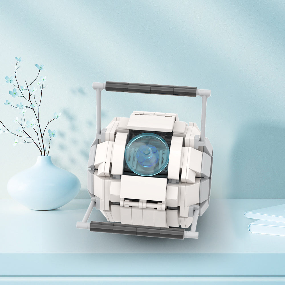 MOC Portal Wheatley building blocks kit with compatible bricks