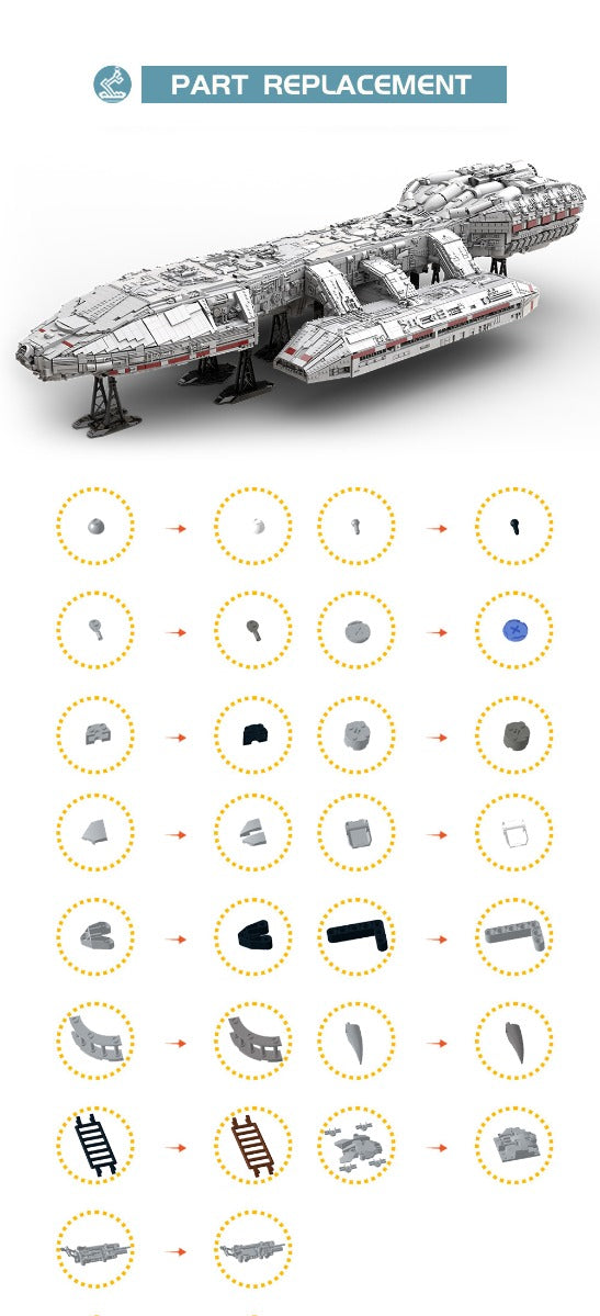 MOC-144769 Battlestar Galactica Superscale
