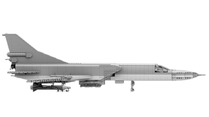 MOC-94520 Tu-22M3M Backfire building blocks kit with compatible bricks