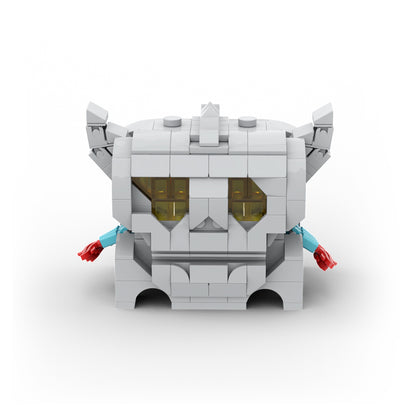 MOC Mimic Chests from the Legend of Zelda: Tears of the Kingdom mimic building blocks kit with compatible bricks