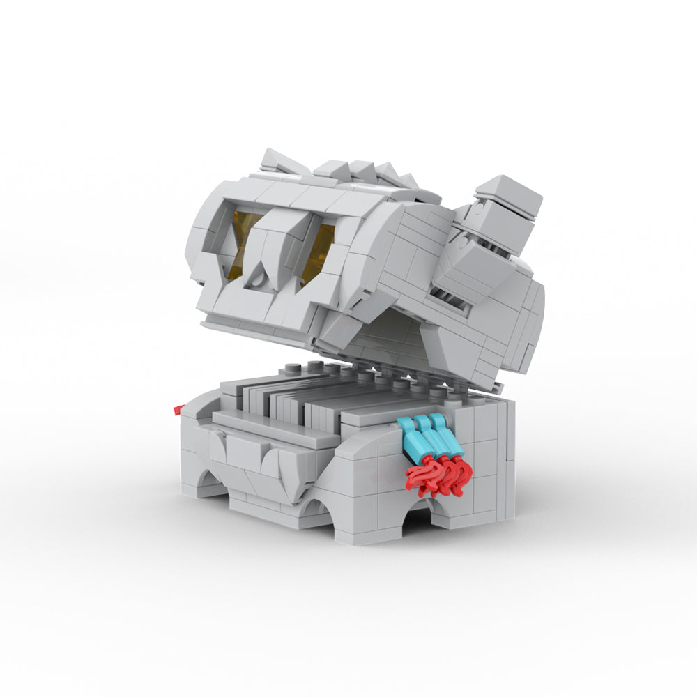 MOC Mimic Chests from the Legend of Zelda: Tears of the Kingdom mimic building blocks kit with compatible bricks