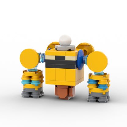 MOC 577 pieces My Singing Monsters Wubbox set