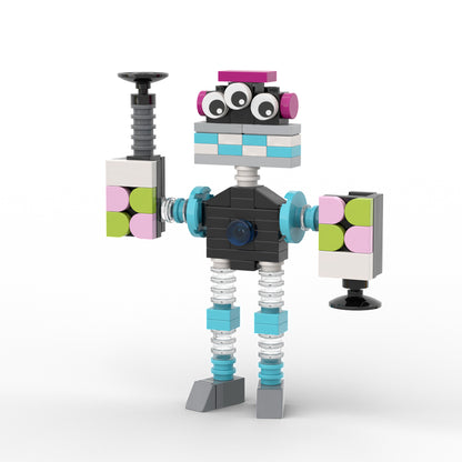 MOC 577 pieces My Singing Monsters Wubbox set