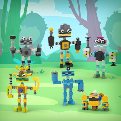 MOC 577 pieces My Singing Monsters Wubbox set