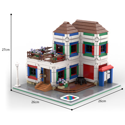 MOC-75865 Tarrey Town Inspired Modular from The Legend of Zelda: Tears of the Kingdom