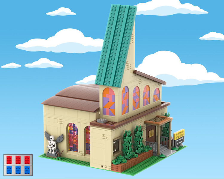MOC-148028 Modular Springfield Church