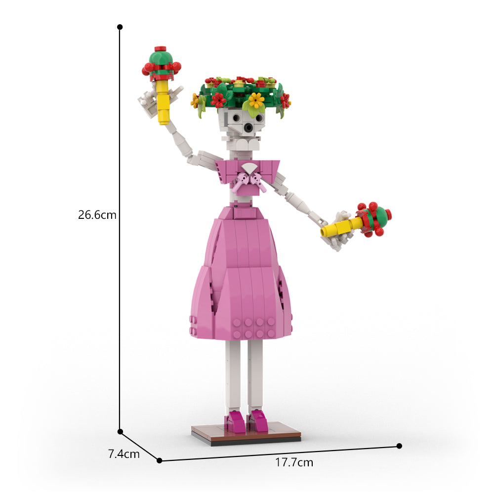 MOC Day of the Dead Band building blocks set with compatible bricks