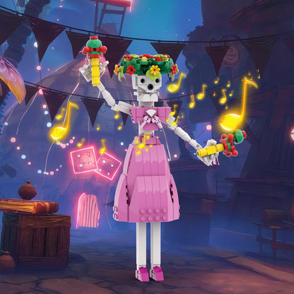 MOC Day of the Dead Band building blocks set with compatible bricks