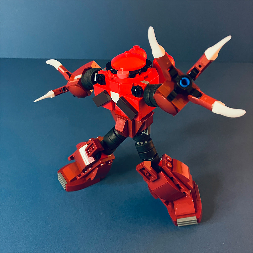 MOC-153219 Gundam MSM-07S Z'Gok building blocks set with compatible bricks