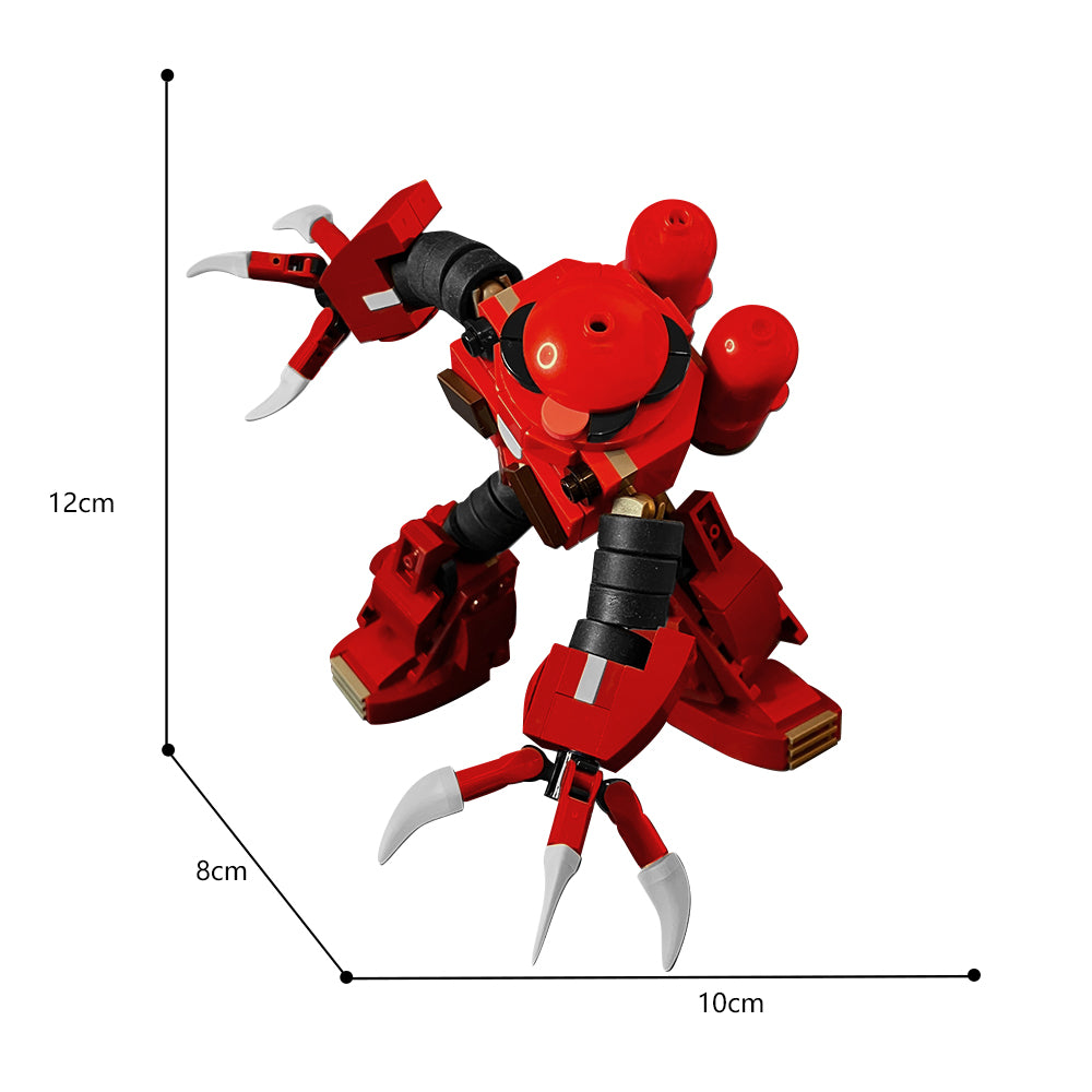 MOC-153219 Gundam MSM-07S Z'Gok building blocks set with compatible bricks