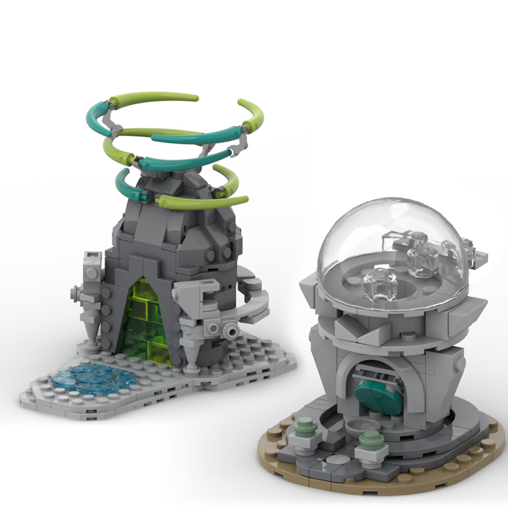 MOC-153792 Gacha Device Dispenser from Zelda Tears of the Kingdom