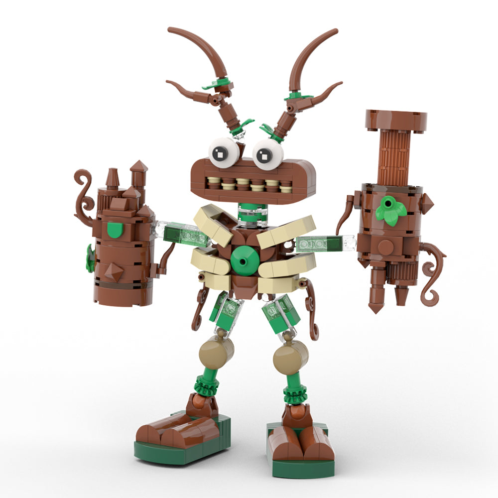 MOC My Singing Monsters gray Wubbox