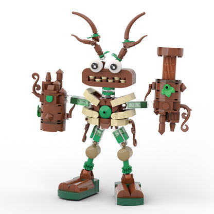 MOC My Singing Monsters gray Wubbox