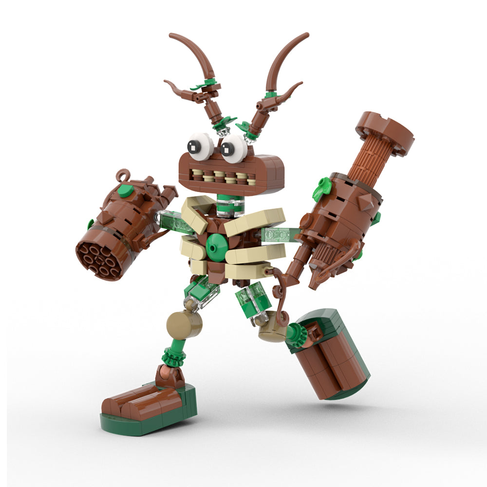 MOC My Singing Monsters gray Wubbox