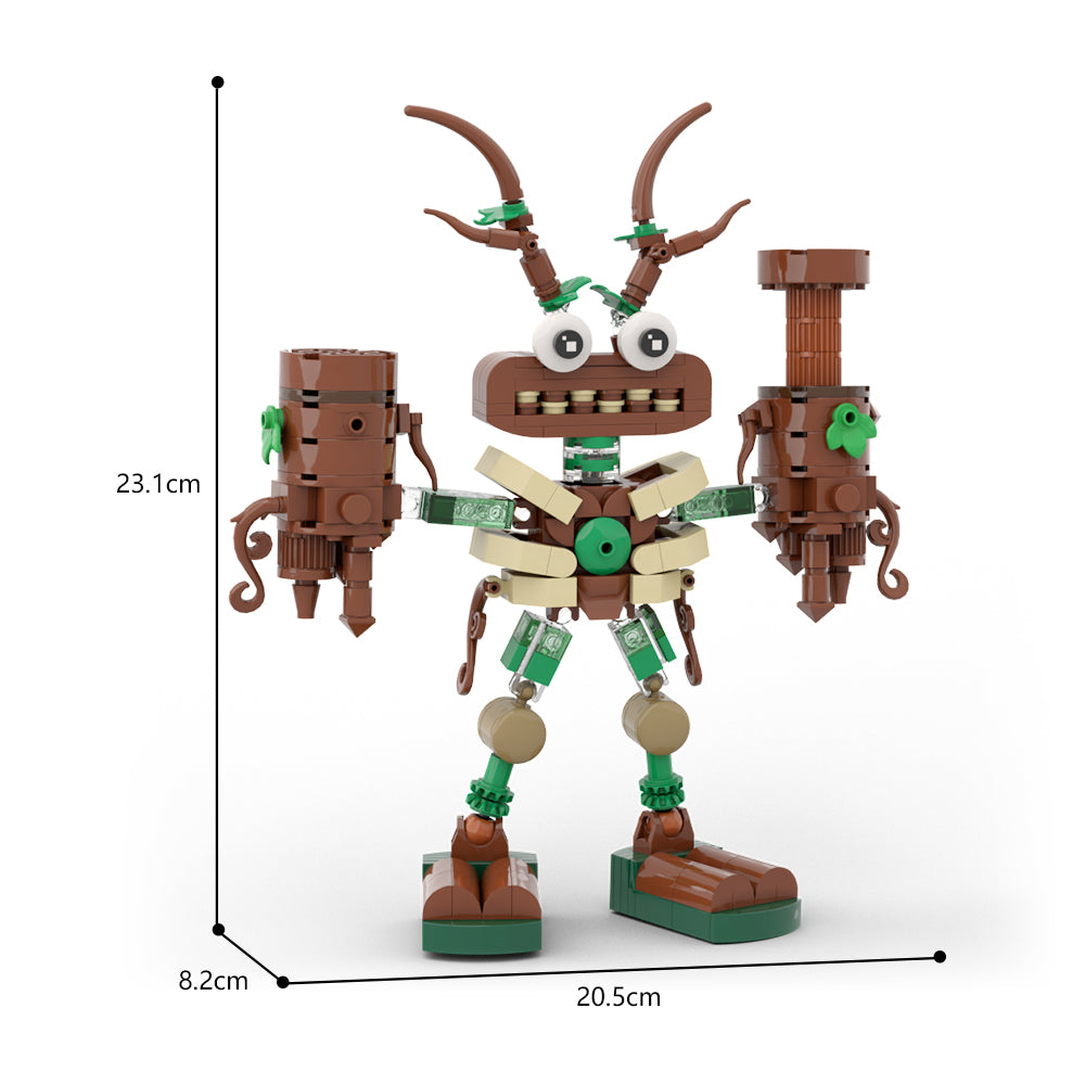 MOC My Singing Monsters gray Wubbox