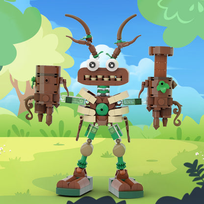 MOC My Singing Monsters gray Wubbox