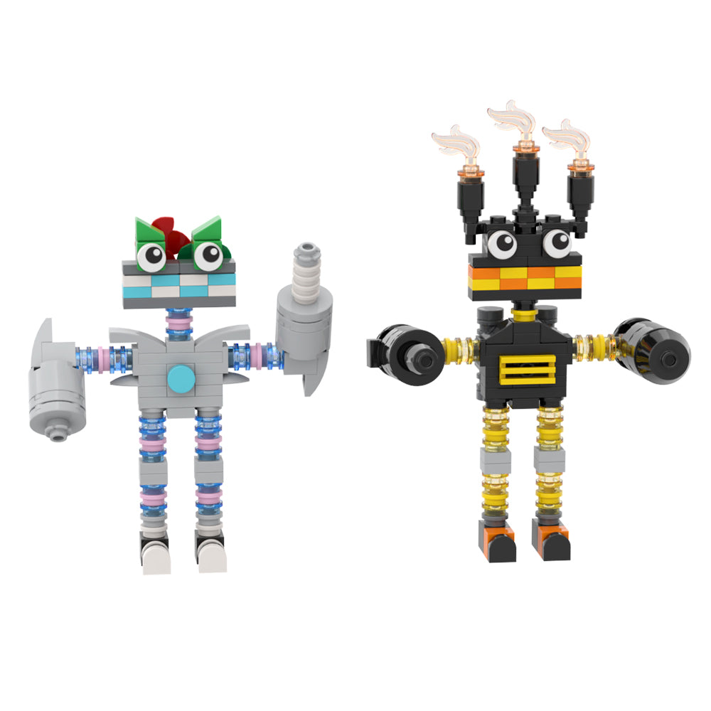 MOC 554 Pcs My Singing Monsters Wubbox