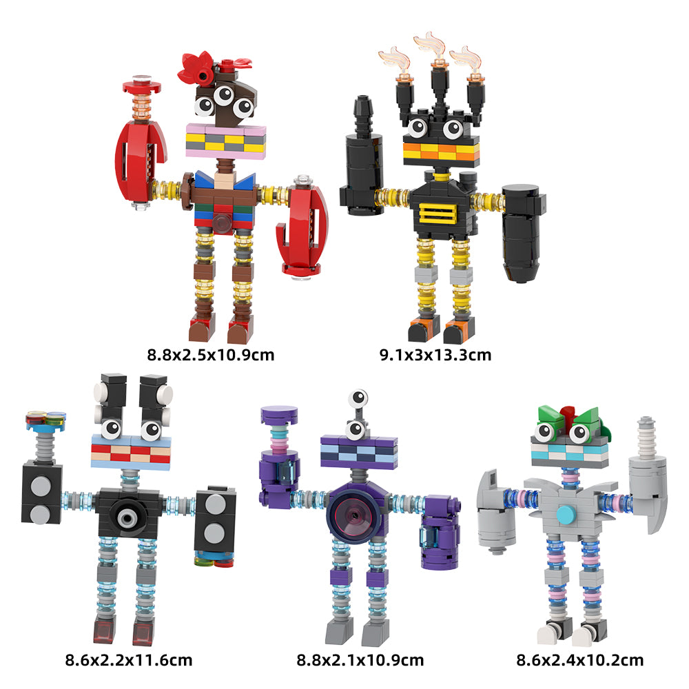 MOC 554 Pcs My Singing Monsters Wubbox