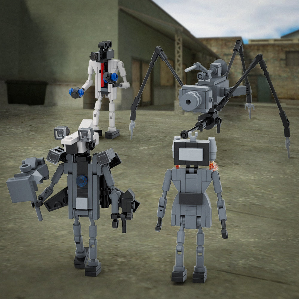 MOC Cameraman Battle Pack Skibidi Toilet