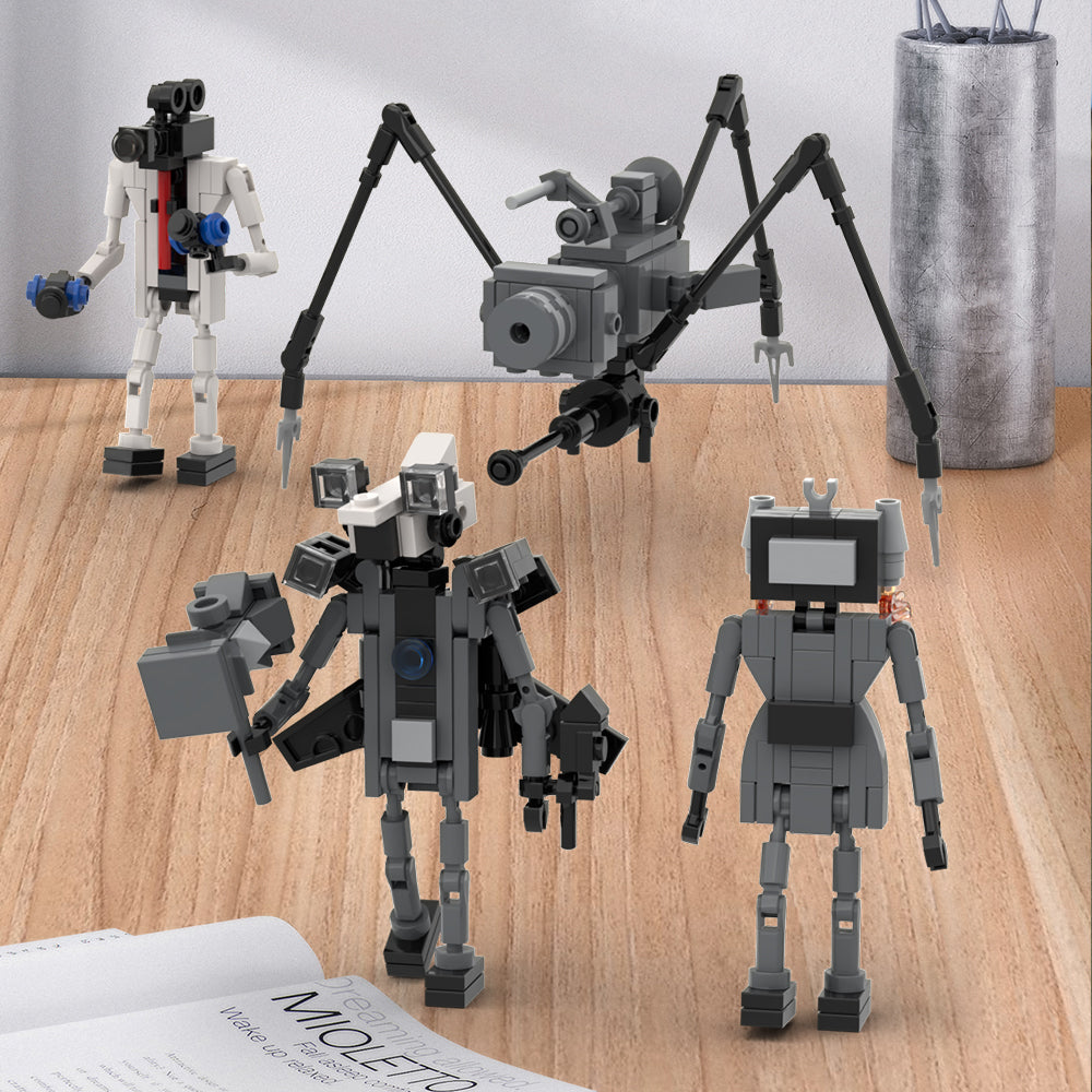 MOC Cameraman Battle Pack Skibidi Toilet