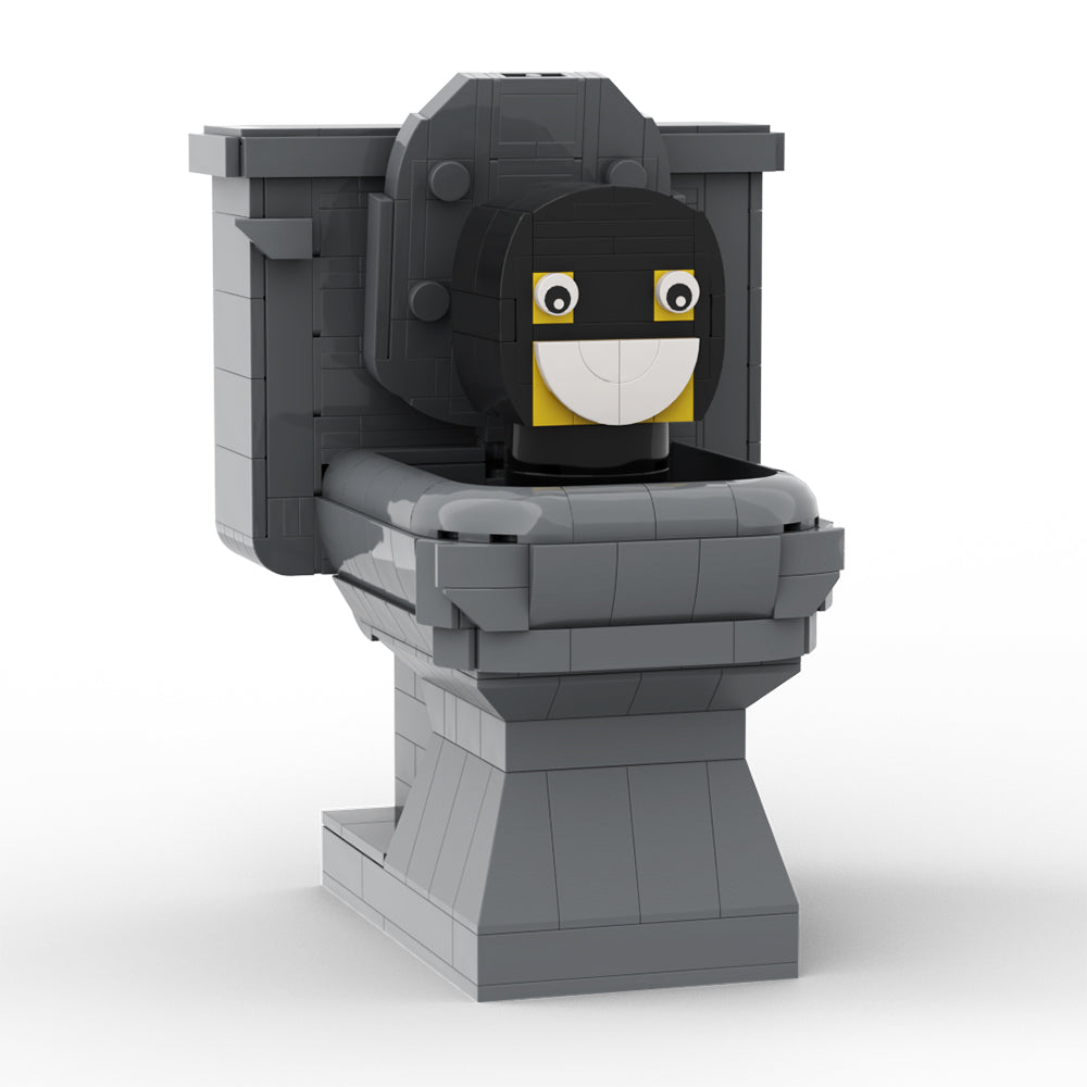 MOC Skibidi Toilet building blocks set with compatible bricks