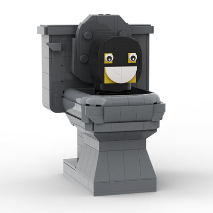MOC Skibidi Toilet building blocks set with compatible bricks
