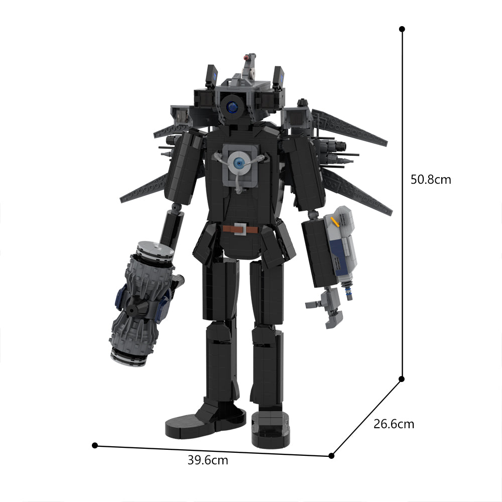 Skibidi Toilet Upgraded titan cameraman