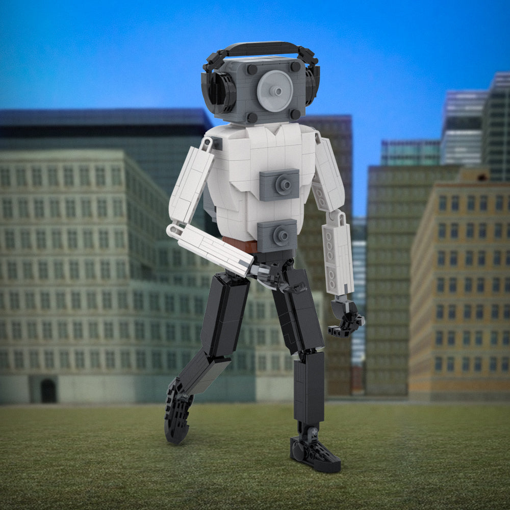 MOC Skibidi Toilet Radioman