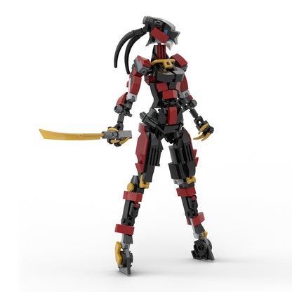 MOC Robot Ninja Girl