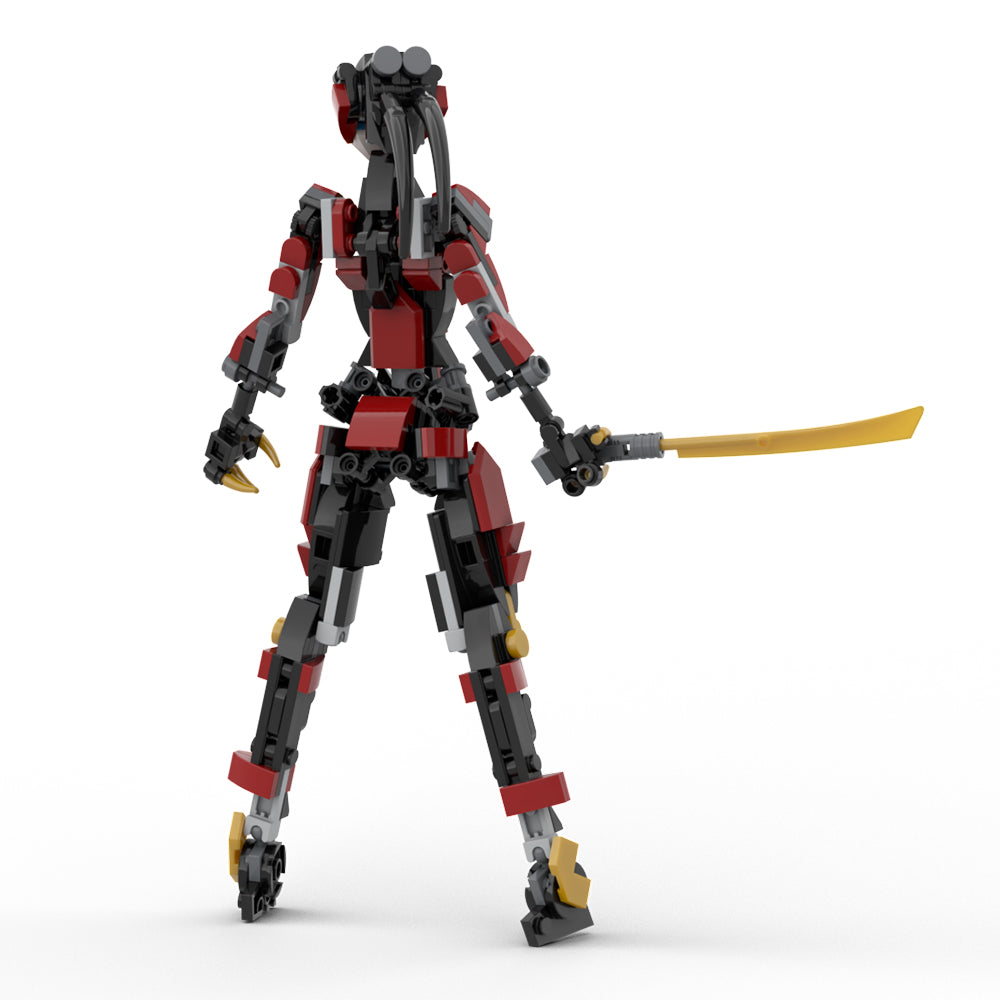 MOC Robot Ninja Girl