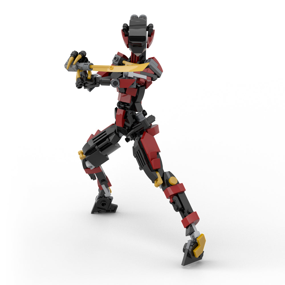 MOC Robot Ninja Girl