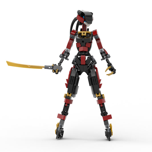 MOC Robot Ninja Girl