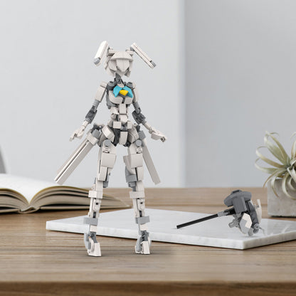 MOC Suit Robot Girl Building block set