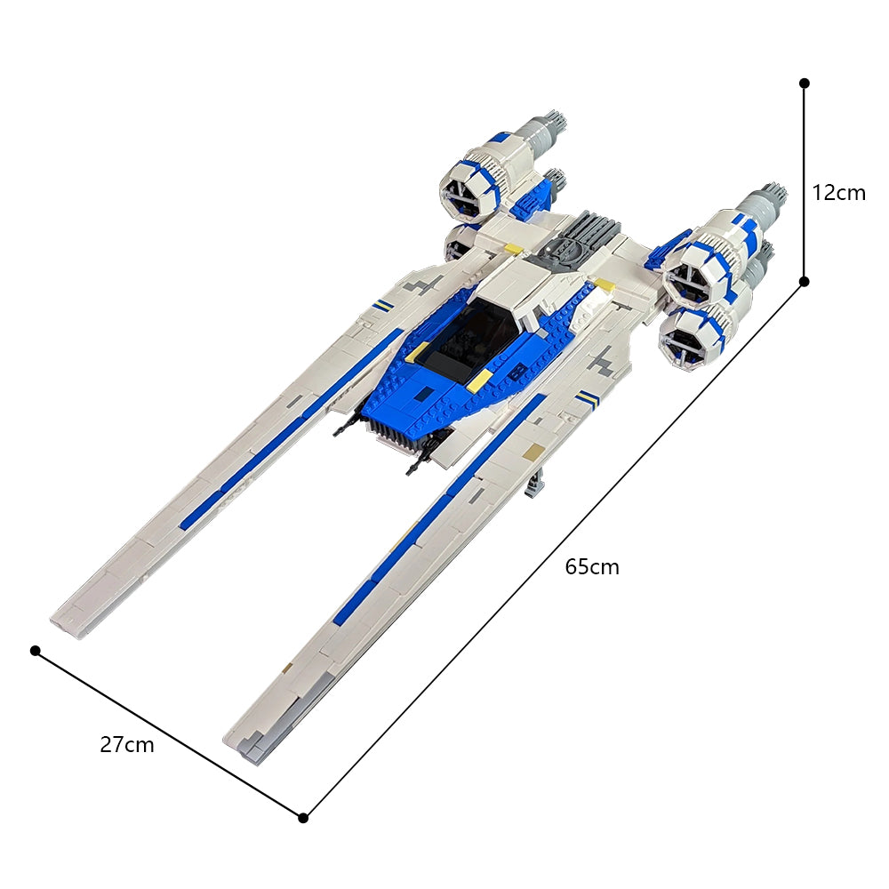 MOC Star Wars U-wing Starfighter 2669 Pcs