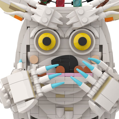 MOC Yeti toy Snow monsters building blocks kit with compatible bricks