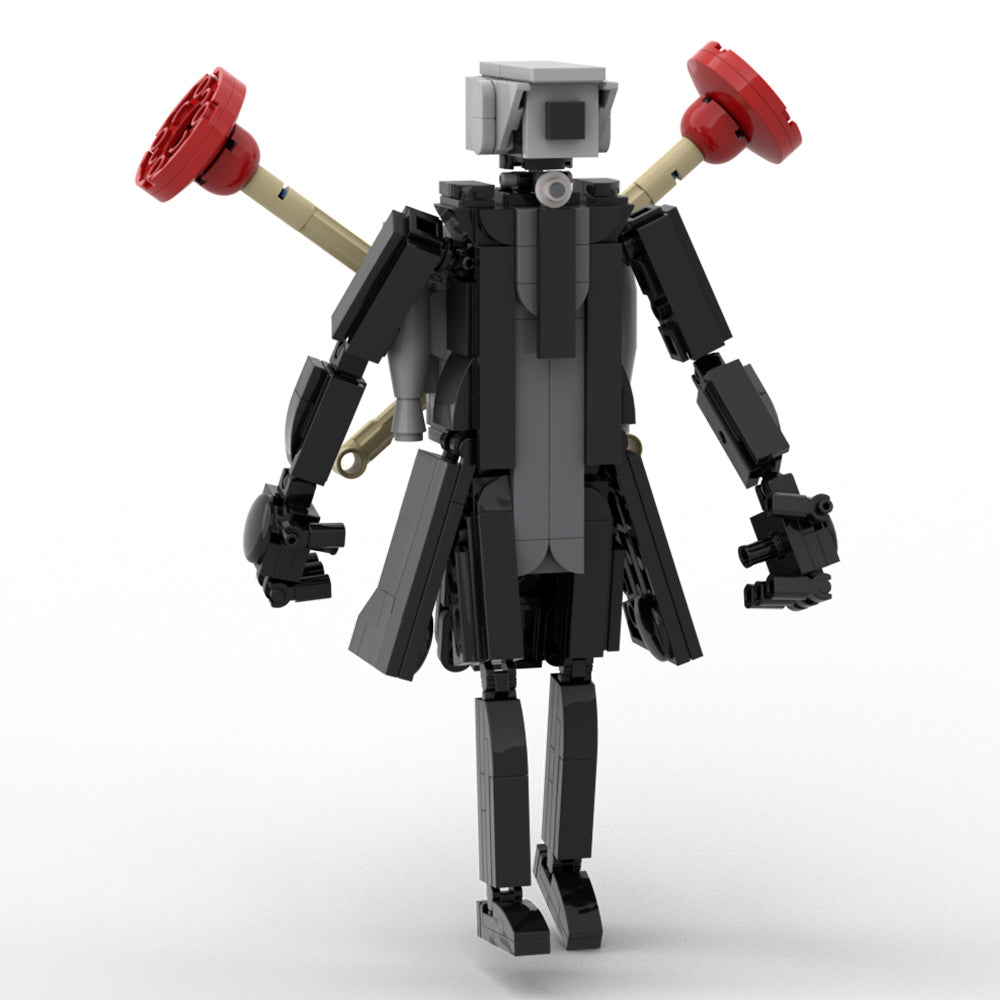 MOC Skibidi Toilet Plunger Cameraman