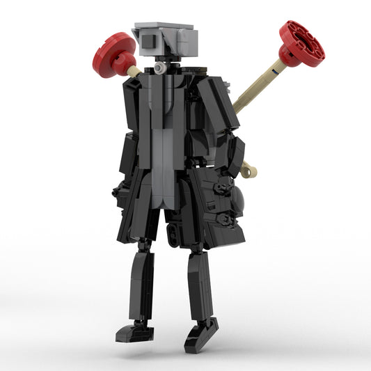 MOC Skibidi Toilet Plunger Cameraman