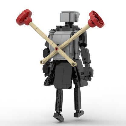 MOC Skibidi Toilet Plunger Cameraman